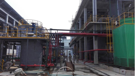 Solution for tubes blocking problem in evaporators, stable running